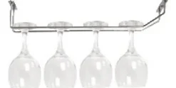 Glazenrek 40 cm inox
