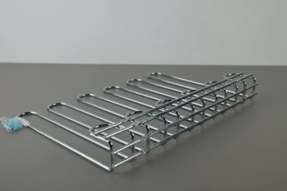 Glazenrek 46 x 32 cm chrome