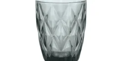 Glazen set 18-delig Grijs Gemstone Smoke