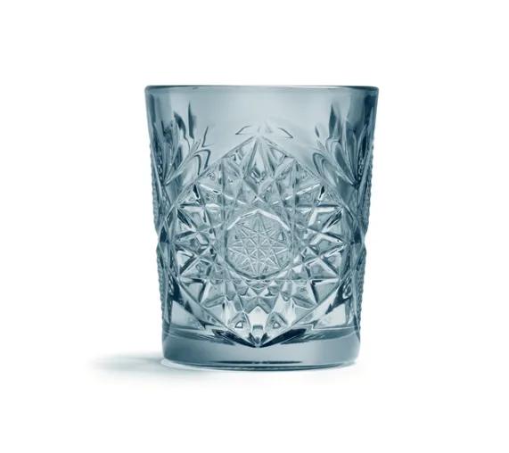 Glazen set 4-delig Hobstar Dark Rainbow
