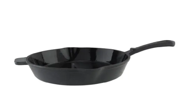 Grillpan 22cm Castard gietijzer mat zwart