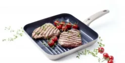 Grillpan keramisch 28 cm Greenpan Cambridge Bronze