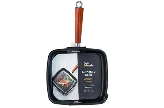 Grillpan 28x26cm Authentic Cook