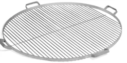 Grillrooster RVS met 4 handvaten 70 cm