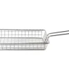 Hamburgermandje RVS 25 x 16 cm