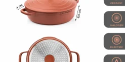 Hapjespan 32 cm Rood Performance Series Inductie Westinghouse