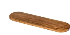 Houten serveerplank langwerpig 80 cm x 22 cm
