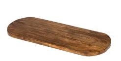 Houten serveerplank langwerpig 80 cm