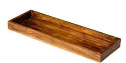 Houten serveerschaal 62 cm x 21 cm