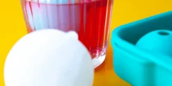 IJsballenvorm Large Silicone Aquablauw