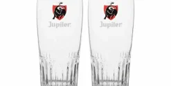 Jupiler glas 25 cl set van 2