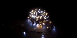Kerstverlichting 20 meter LED Warm en Wit Duolight