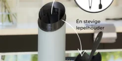 Keukentoolset Sillies Tube Grijs 8-delig