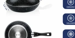 Koekenpan 26 cm Black Marble Westinghouse