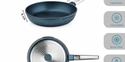 Koekenpan 28 cm Blauw Performance Series Inductie Westinghouse