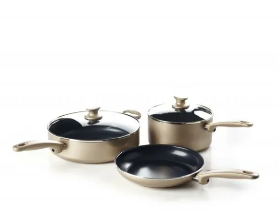 Koekenpan keramisch 30 cm Greenpan Cambridge Bronze