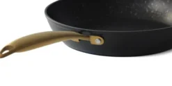 Koekenpan Keramisch 28 cm met gouden handvat