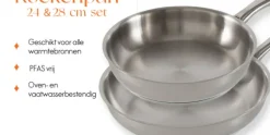 Koekenpannenset 2-delig ELLE Gourmet Clasique