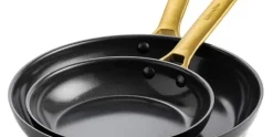 Koekenpannenset 2 delig Greenpan Padova Reserve Black Gold