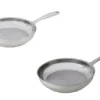Koekenpanset 2-delig 24/28 cm RVS Classic