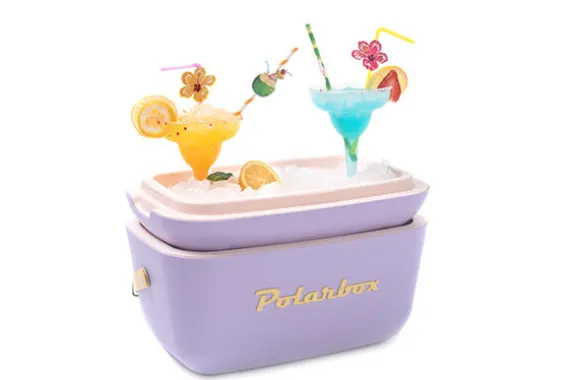 Koelbox Retro Paars 20 Liter