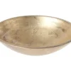 Kom Hout Antique Goud 24,5cm