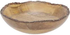 Kom hout organisch 26 cm Cosy&Trendy