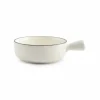Kom met handvat 15 cm Wit Nero