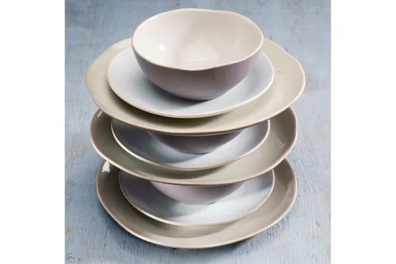 Kommetje 16 cm taupe Oleada