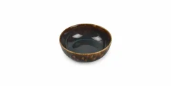 Kom 16 x 6 cm Bruin/Blauw Resto