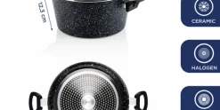Kookpan 24 cm Black Marble Westinghouse