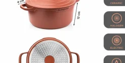Kookpan 24 cm Rood Performance Series Inductie Westinghouse