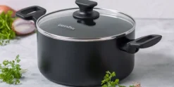 Kookpan met Keramische Antikleeflaag 24 cm Essence