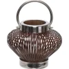 Lantaarn 17 cm India Bruin