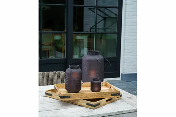 Lantaarn Londen Mat Zwart 12 cm