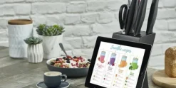Laser 6-delig Messenblok met tablet houder