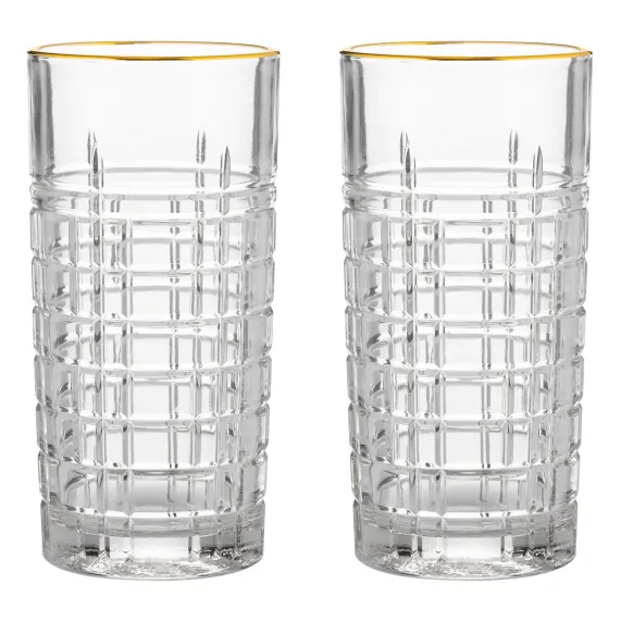 Longdrinkglas 360ml Regency Gold