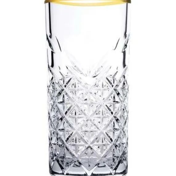 Longdrink Gouden Rand Pasabahce Timeless 30 cl