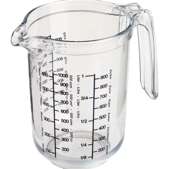 Maatbeker 1 Liter Kunststof Westmark