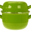 Mosselpan lime groen 1,2 kg - 18 cm