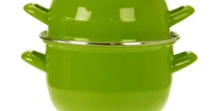 Mosselpan lime groen 1,2 kg - 18 cm