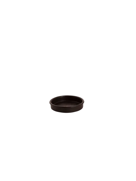Ovenschaal Moon 14 x 3,1 cm Zwart