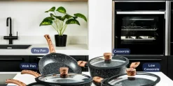 Pannenkoekenpan 26 cm Black Marble Wood Westinghouse