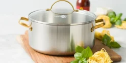 Pannenset RVS 6-delig Greenpan Padova 3-Ply uncoated