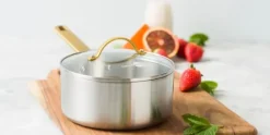 Pannenset RVS 8-delig Greenpan Padova 3-Ply uncoated