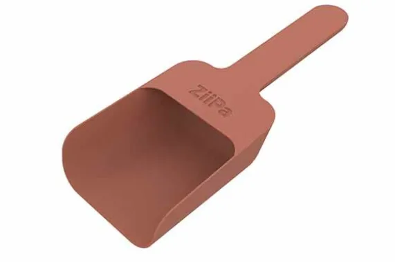 Pellets schep Melfa 21,5 cm lengte terracotta
