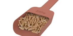 Pellets schep Melfa 21,5 cm lengte terracotta