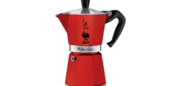 Percolator Moka Express Bialetti rood 3-kops