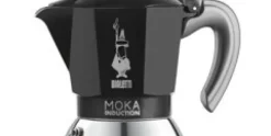 Percolator Moka Induction Bialetti zwart 4-kops