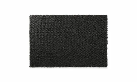 Placemat 45 x 30 cm Geweven Zwart TableTop